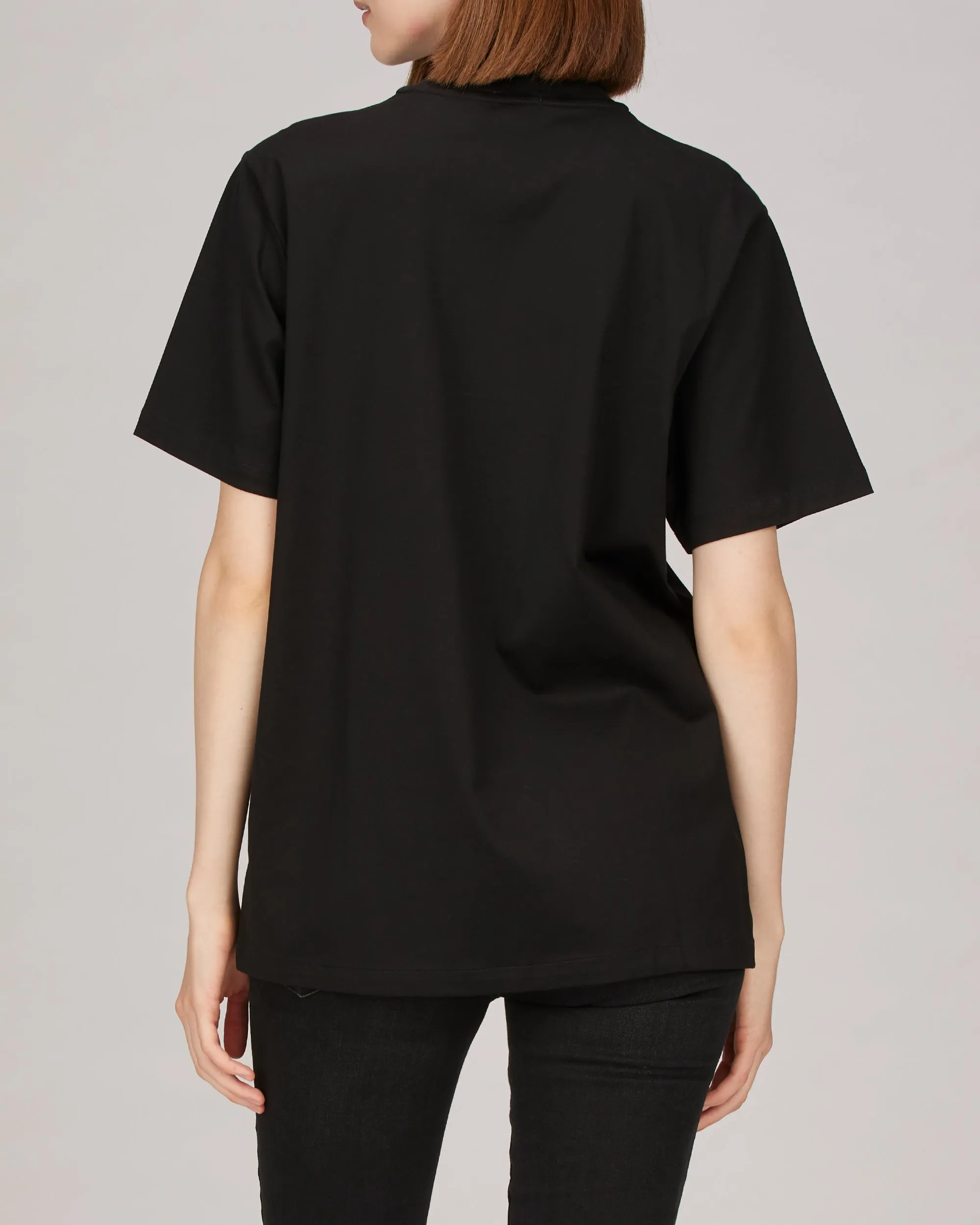 Devin Mock Neck Tunic T-Shirt