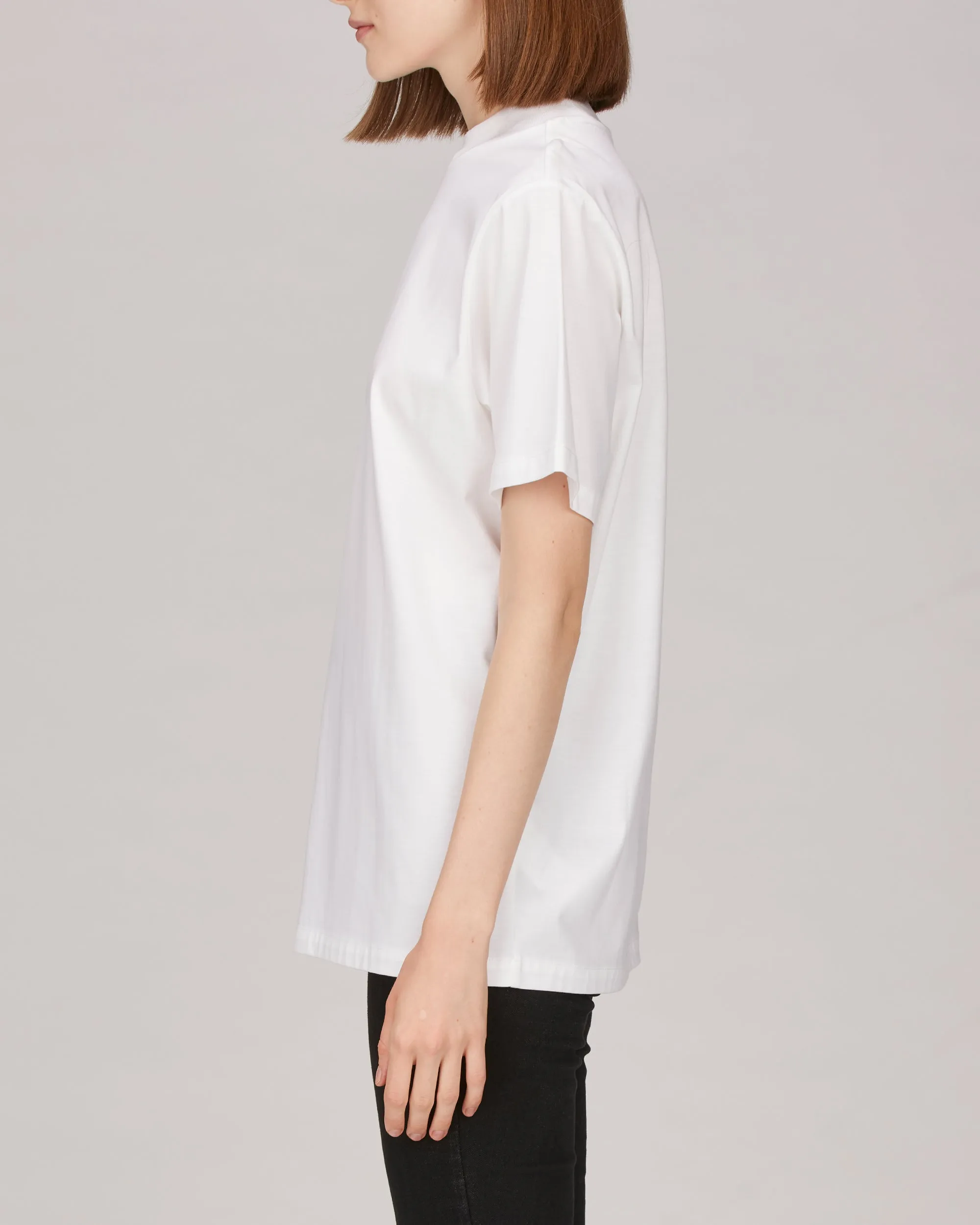 Devin Mock Neck Tunic T-Shirt