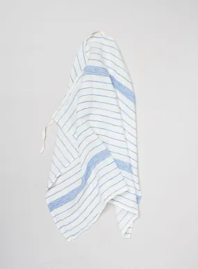 Dish Towel Waffle, Blue Stripe - Linge Particulier