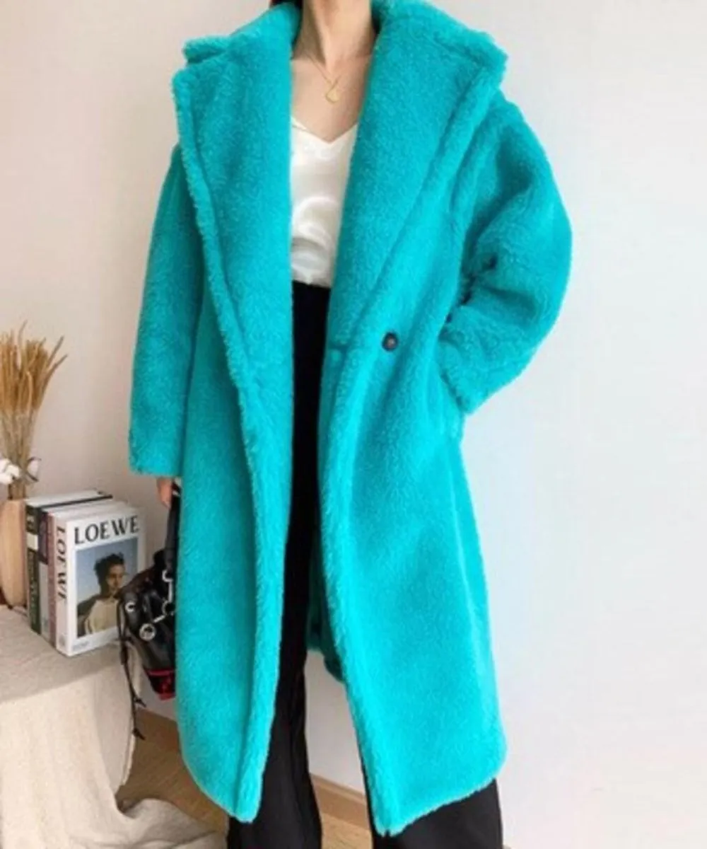 Faux Fur Teddy Loose Coat