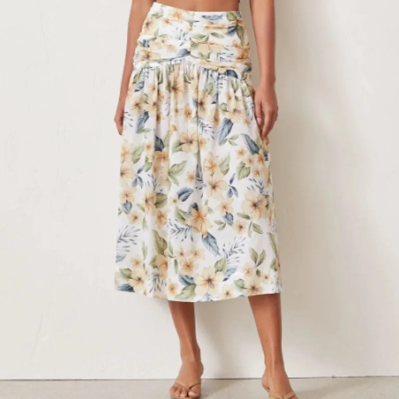 Fleurette Midi Skirt