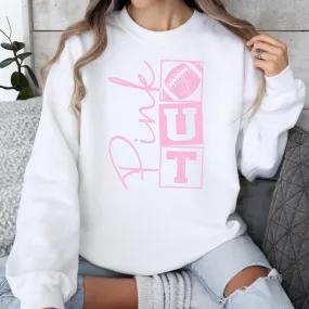 Football Pink Out Sweatshirt