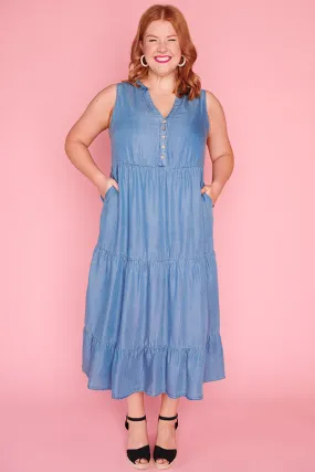 Frannie Chambray Dress