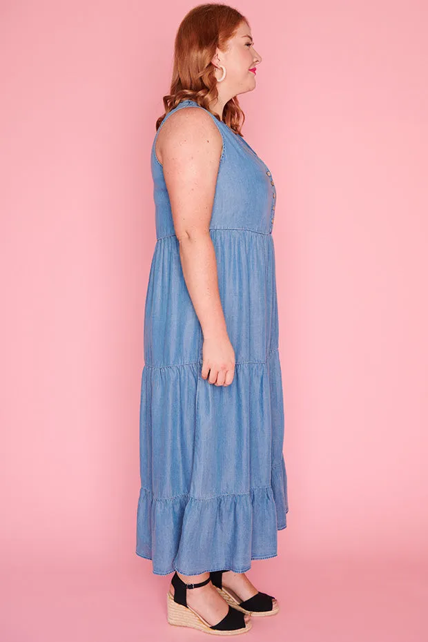 Frannie Chambray Dress