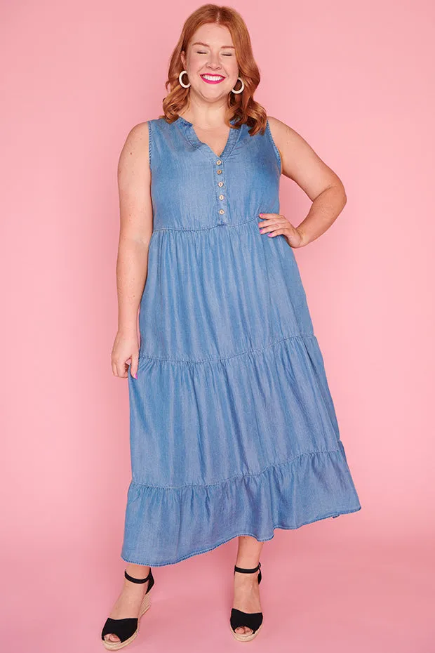 Frannie Chambray Dress