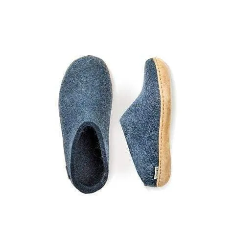 GLERUPS SLIP ON LEATHER SOLE