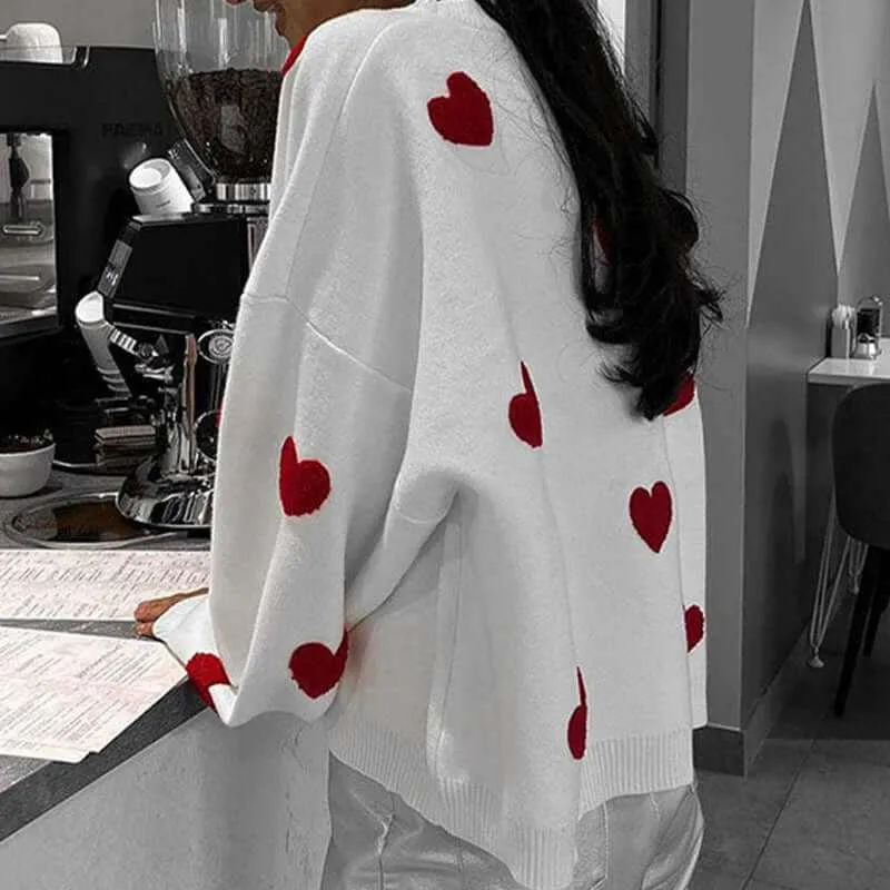 Glow Chic's Heart Sweater