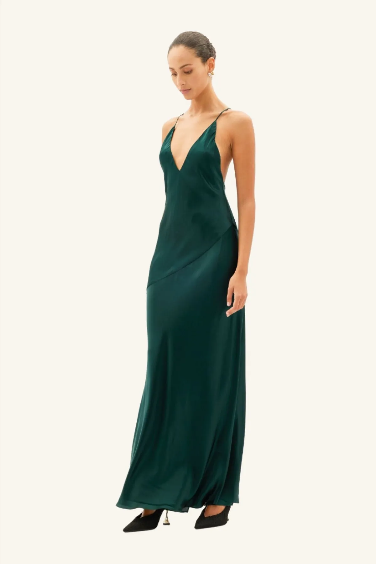 Grandeur Backless Slip Dress