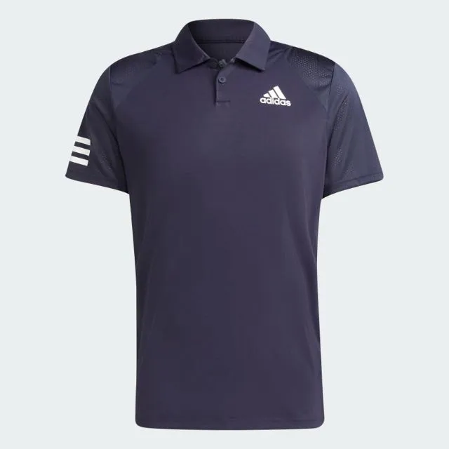 H34701 Club 3Str Polo Legink/White