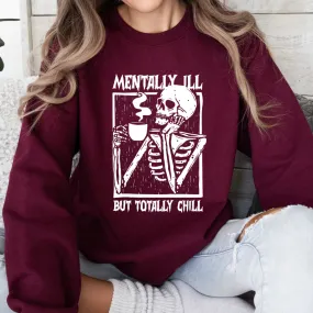 Halloween Mental Illness Crewneck Sweatshirt