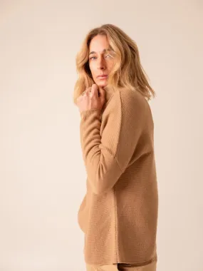 Harpers Emporium Funnel Cashmere in Prarie Sand