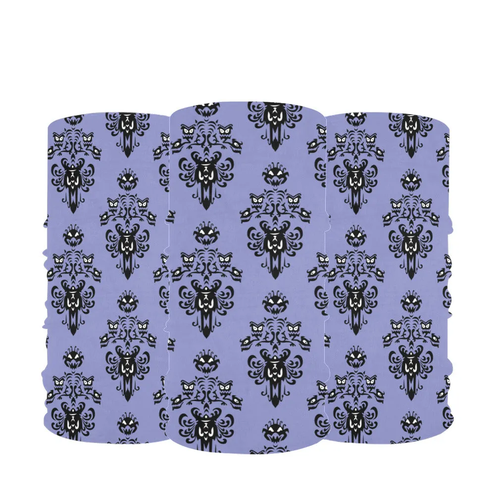 Haunted Mansion Wallpaper Multifunctional Headwear (Pack of 3)