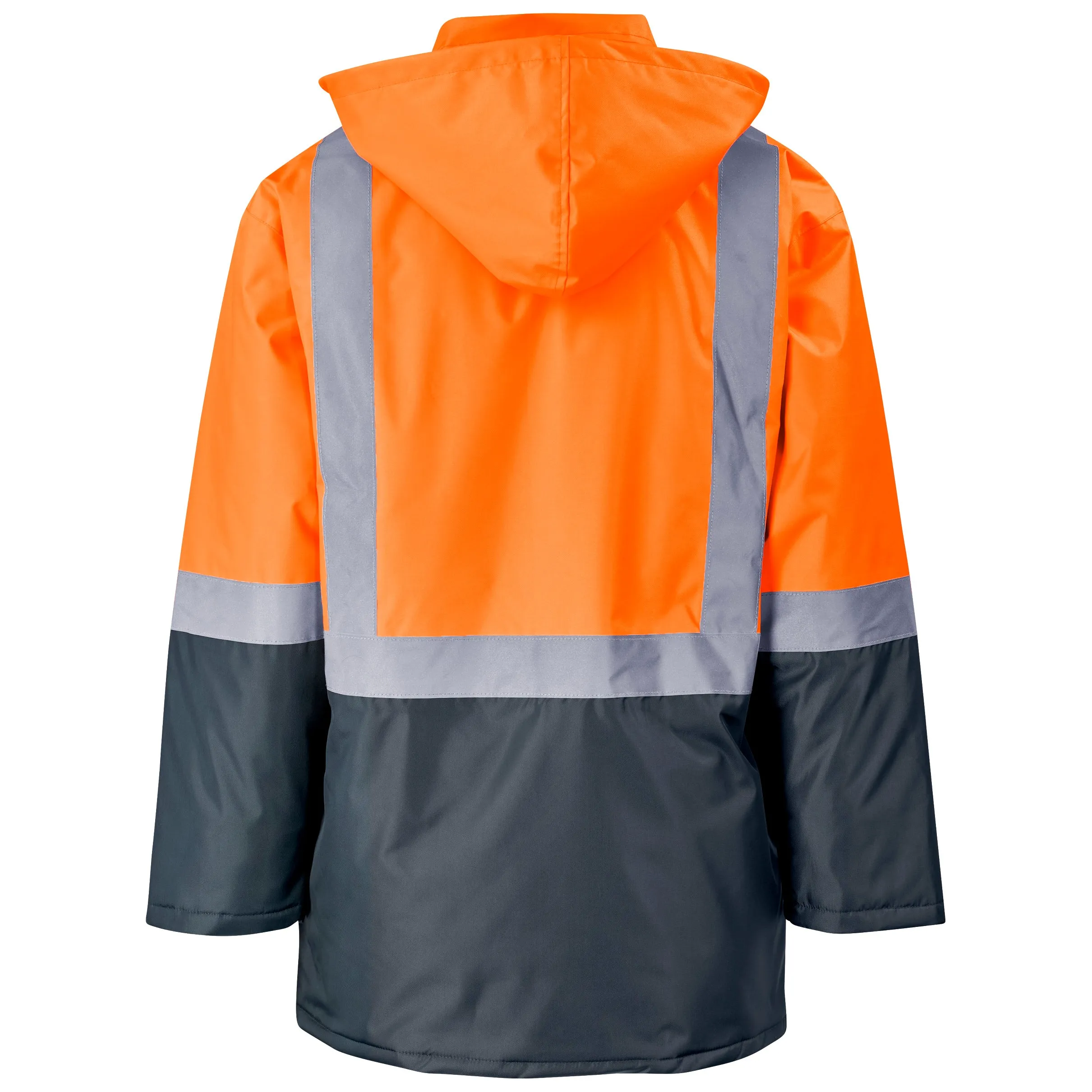 Hazard Padded Two-Tone Hi-Vis Reflective Jacket