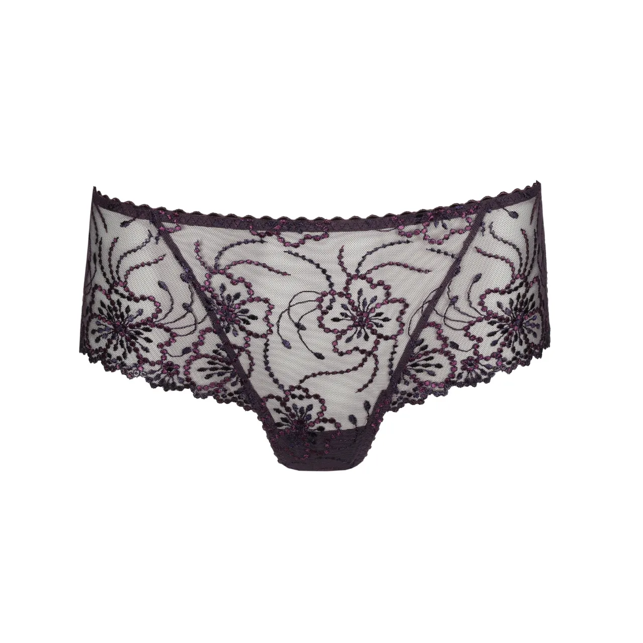 Jane Luxury Thong in Amethyst