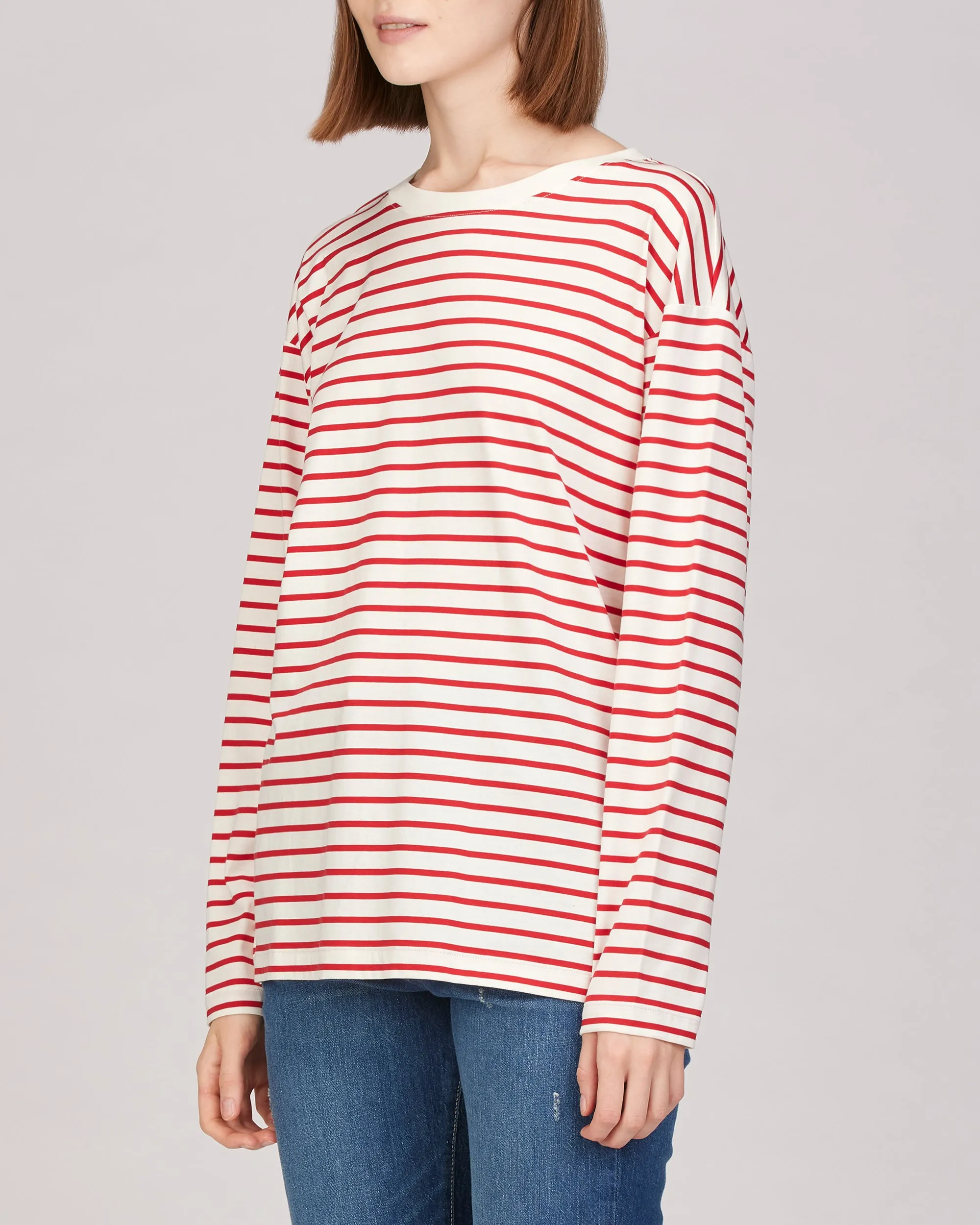 Jax Long Sleeve Striped Tunic Top