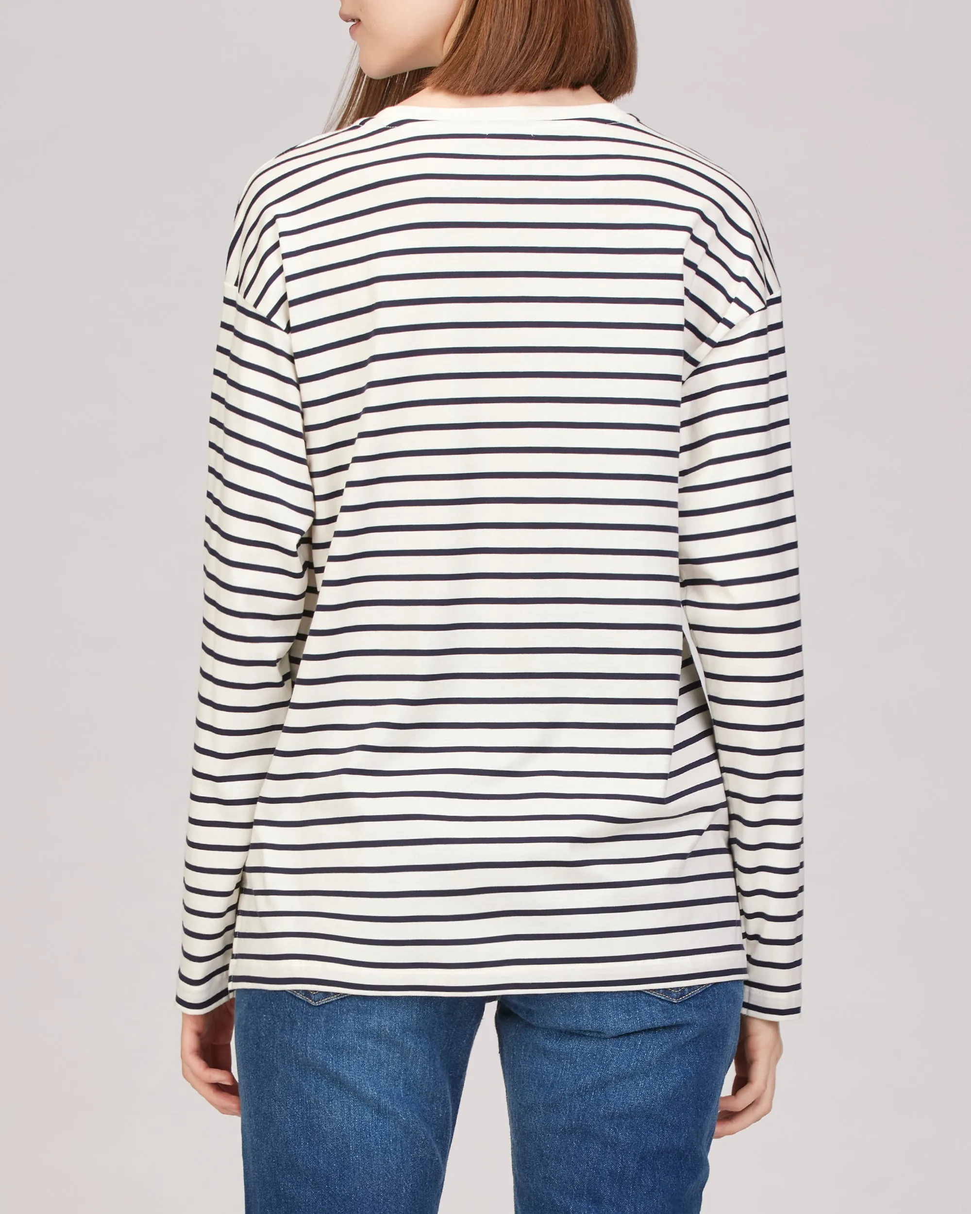 Jax Long Sleeve Striped Tunic Top