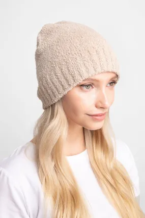 JH271 Solid Beanie With Ribbed Trim