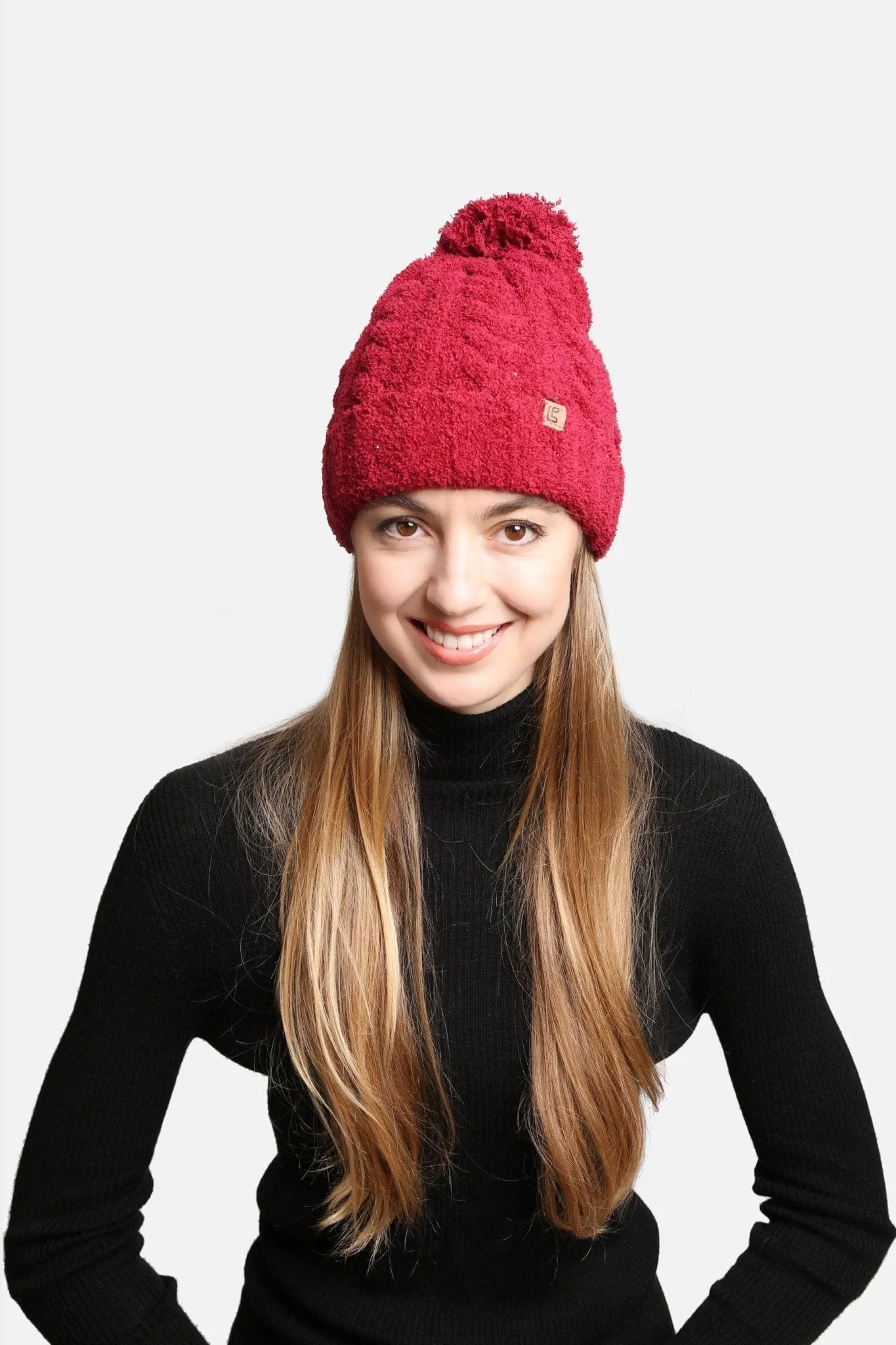 JH300 Super Lux Beanie With Pom-Pom