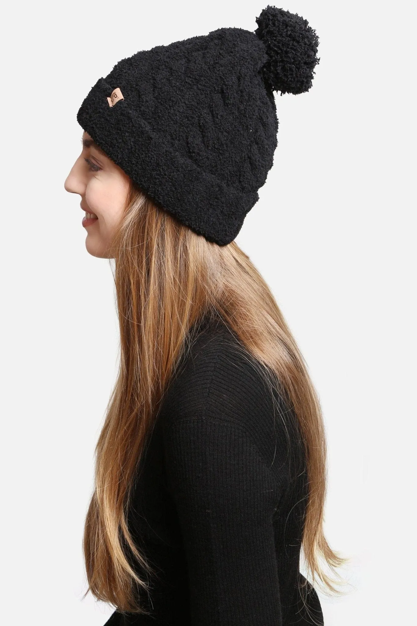 JH300 Super Lux Beanie With Pom-Pom