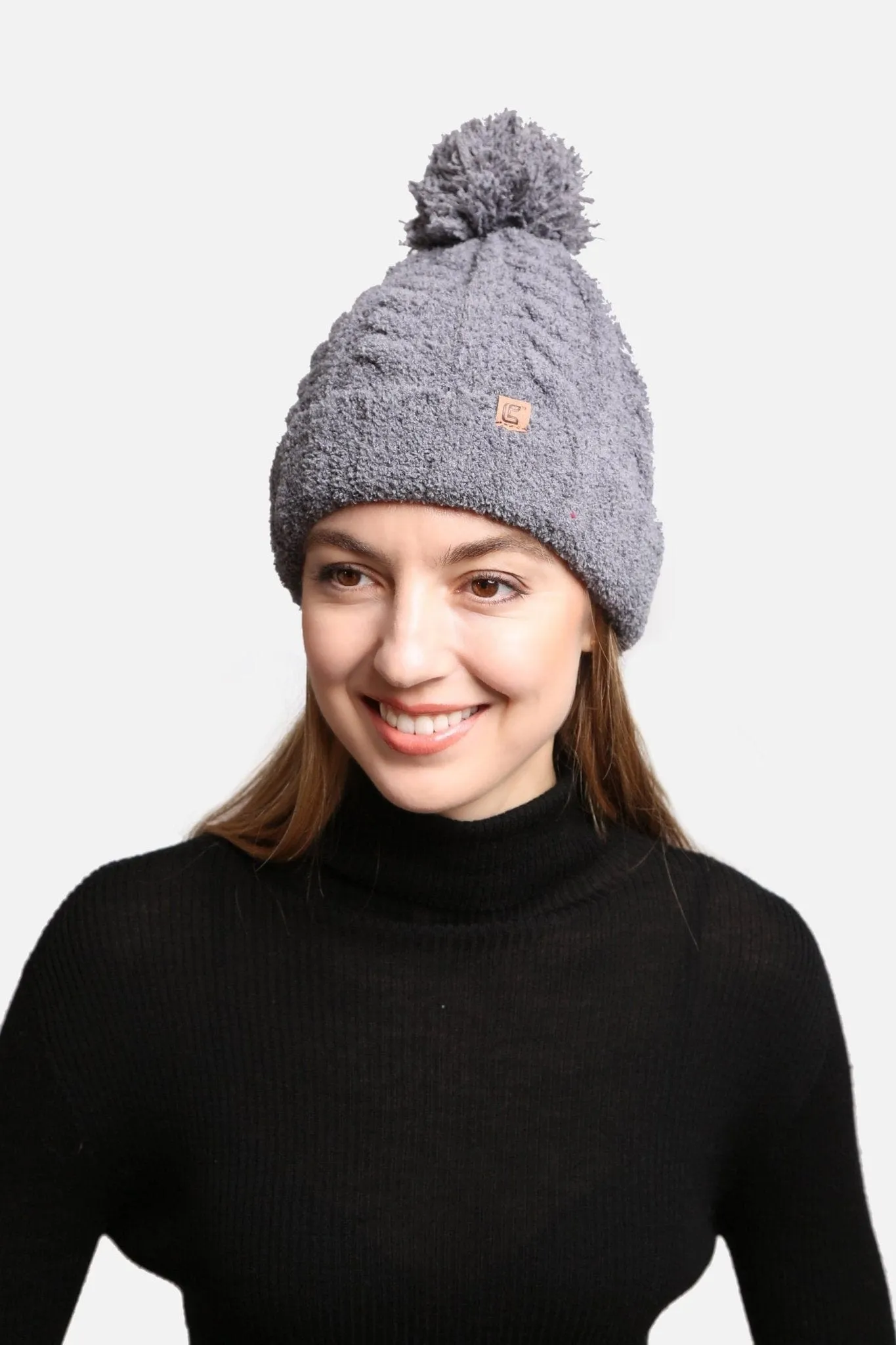 JH300 Super Lux Beanie With Pom-Pom