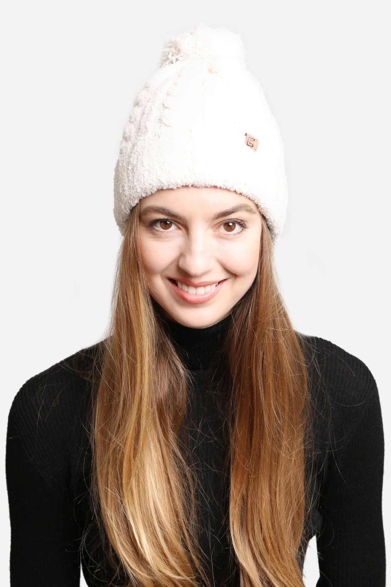 JH300 Super Lux Beanie With Pom-Pom