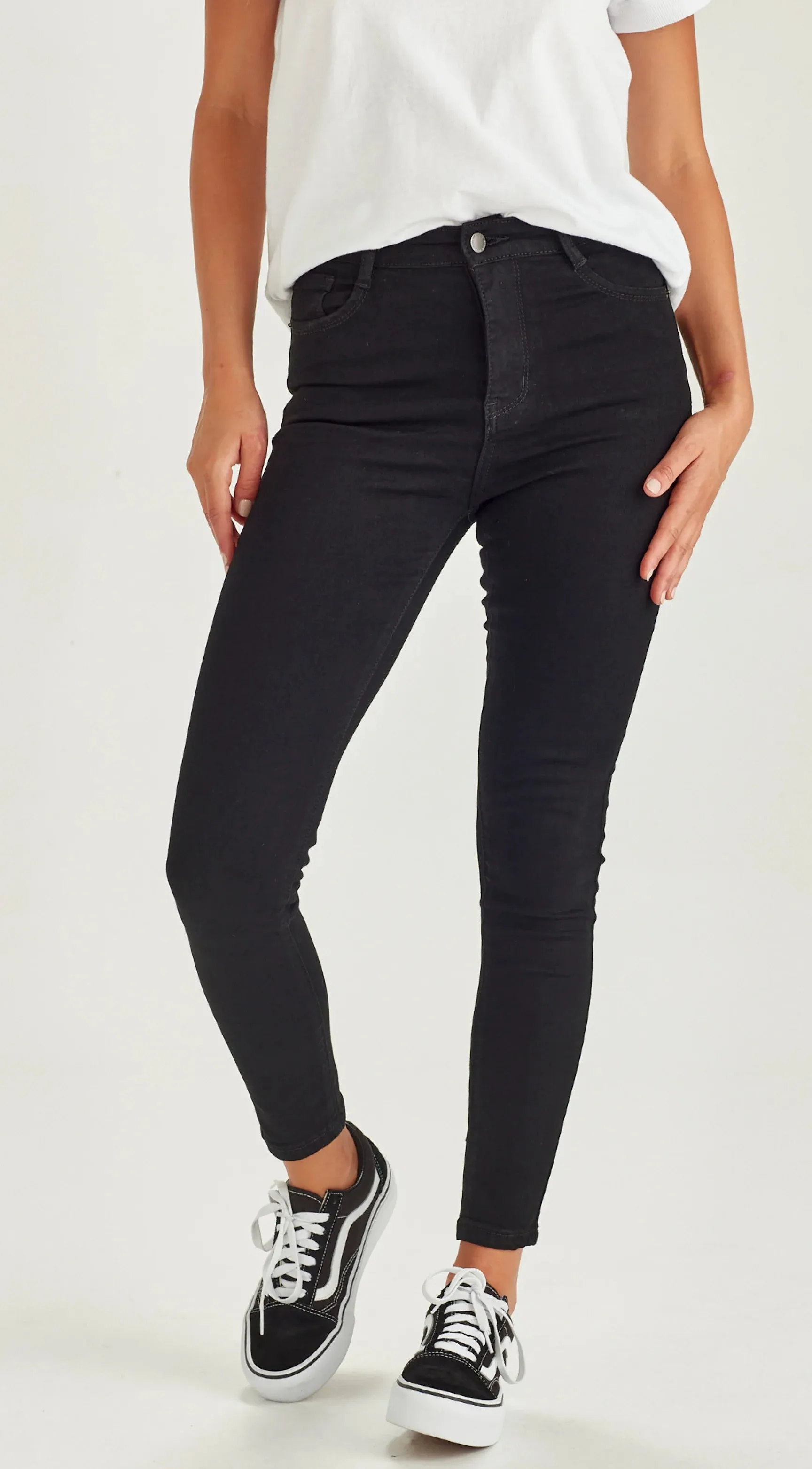 Junkfood Jeans Slip Ankle Grazer