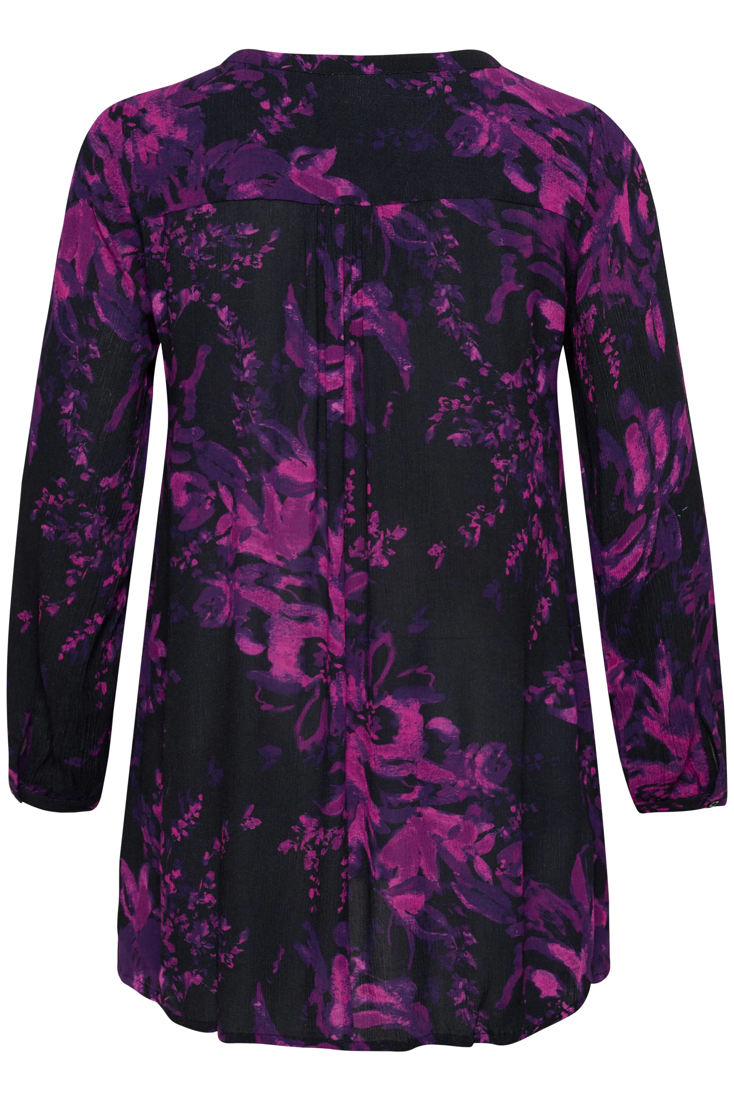 Kaffe Curve Ami Tunic in Black/Purple