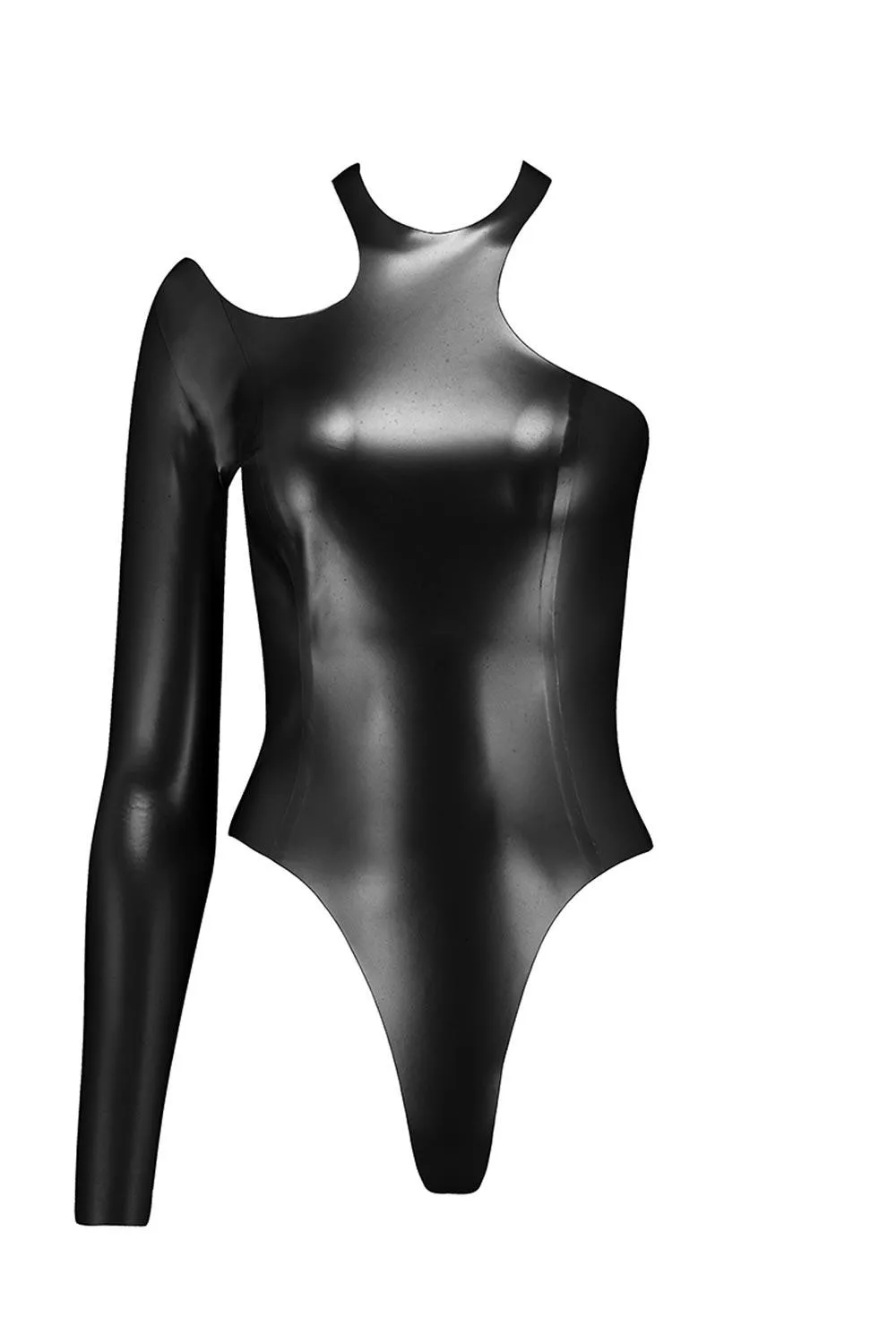 Kappa Keyhole Latex Bodysuit