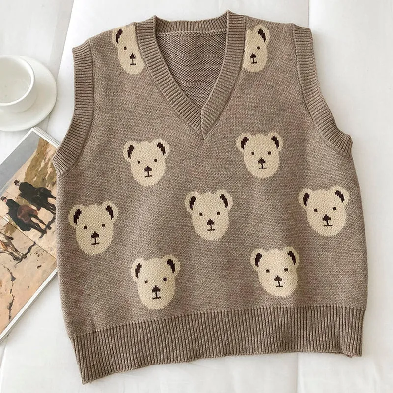 Kare Bear Printed Vest