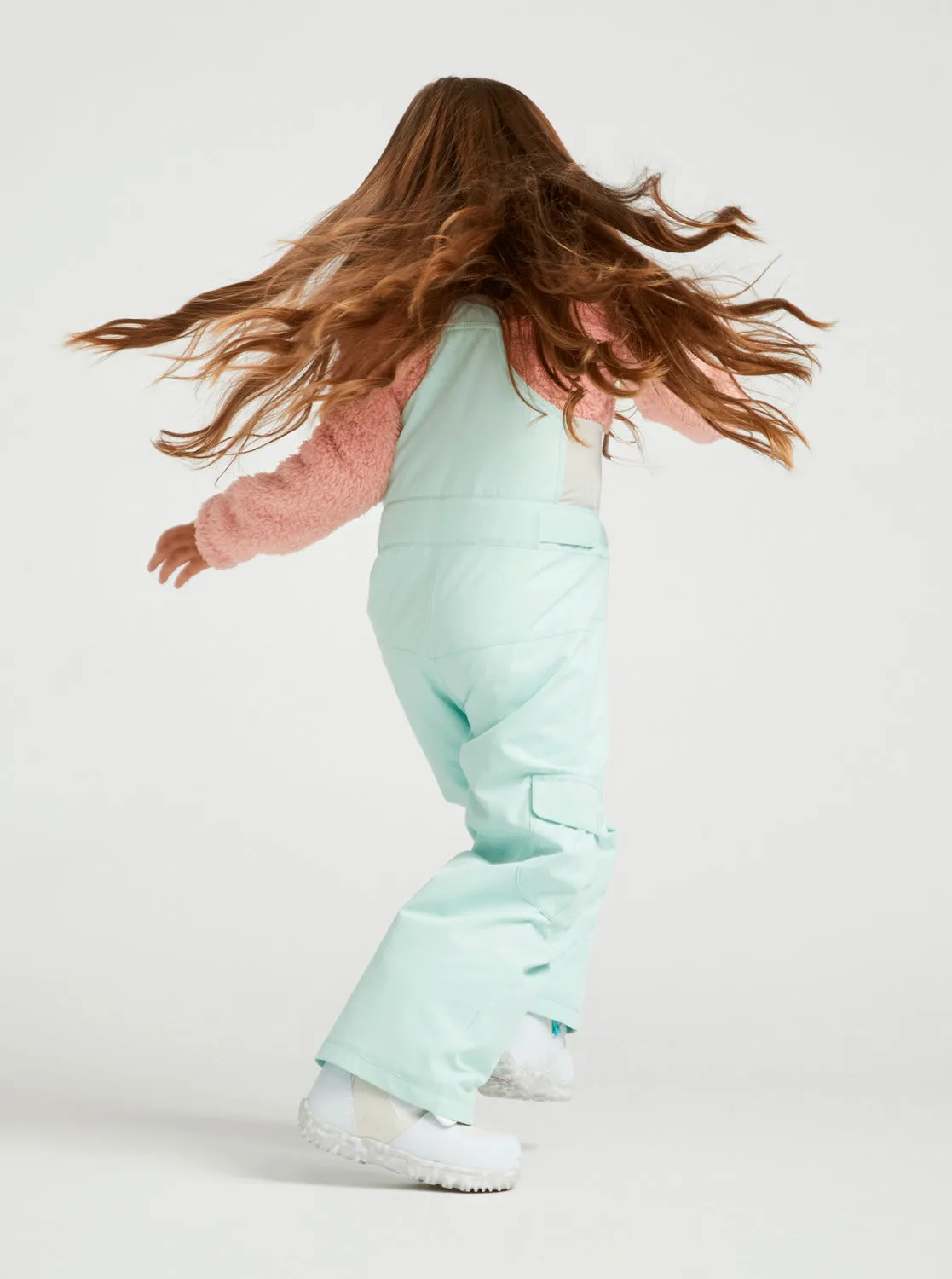 Kids Snowpants Roxy Lola Bib Fair Aqua