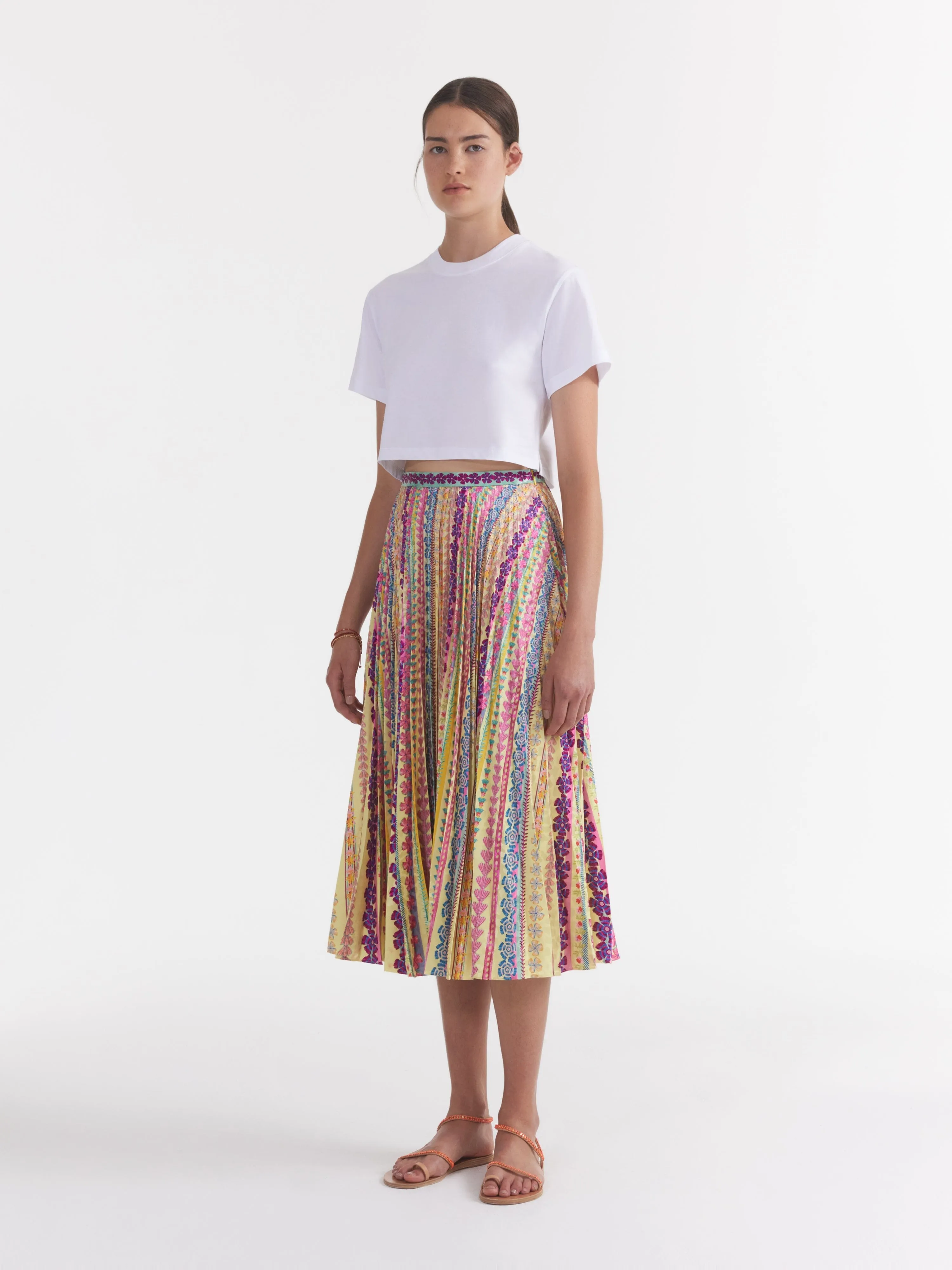 Kim Skirt in Bloom Gradient