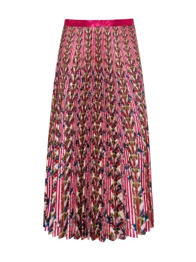 Kim Skirt in Papillon Stripe