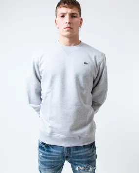 Lacoste Grey Crew Neck Jumper