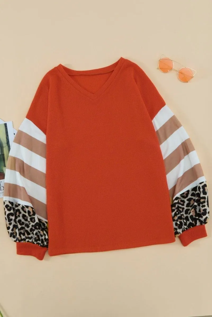 Leopards and Stripes Sweater