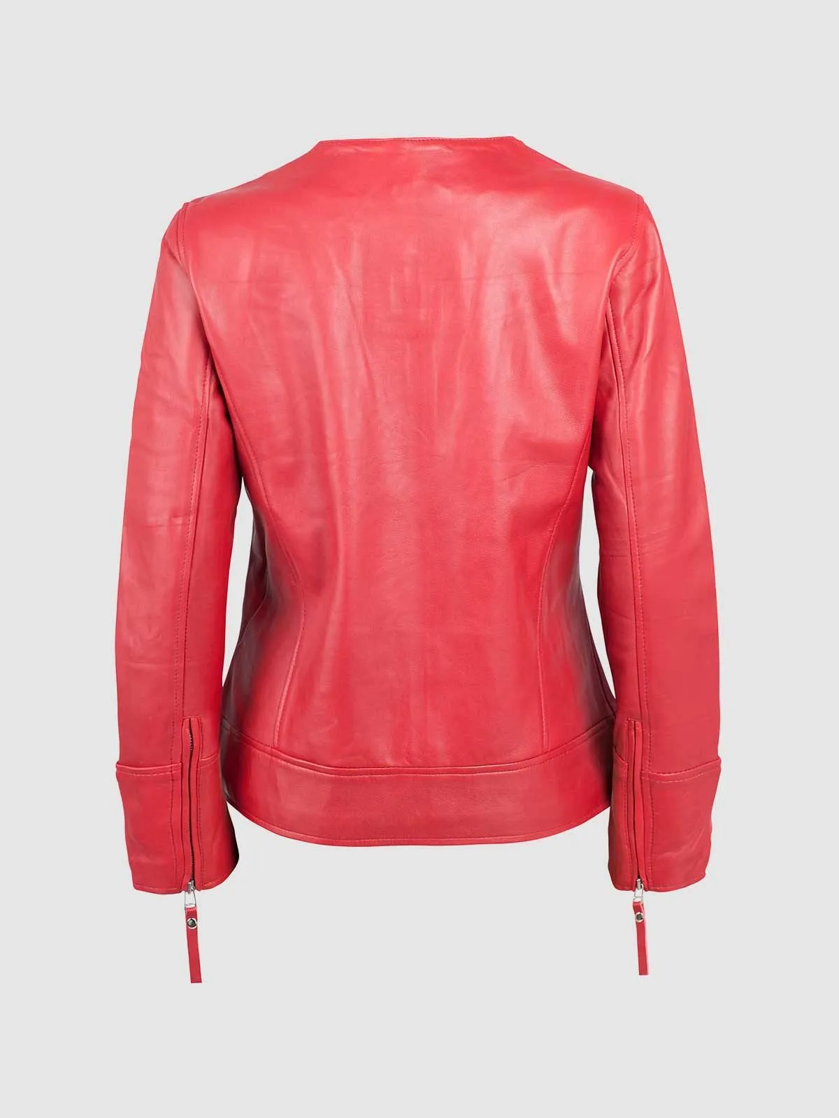 Lightweight Women's Sheep Leather Fashion Jacket