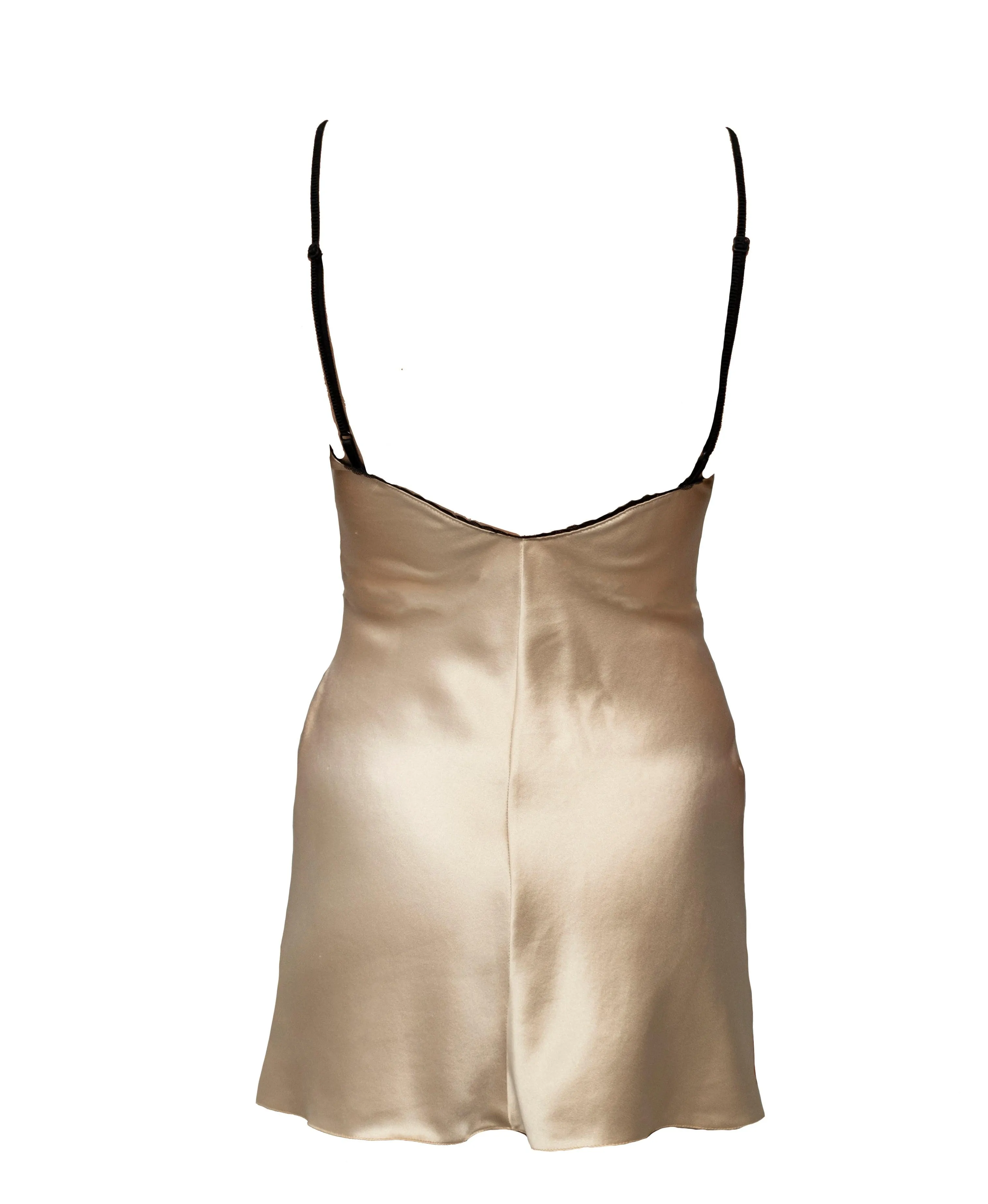 Limited Edition Grace Silk and Embroidered Tulle Bias Slip