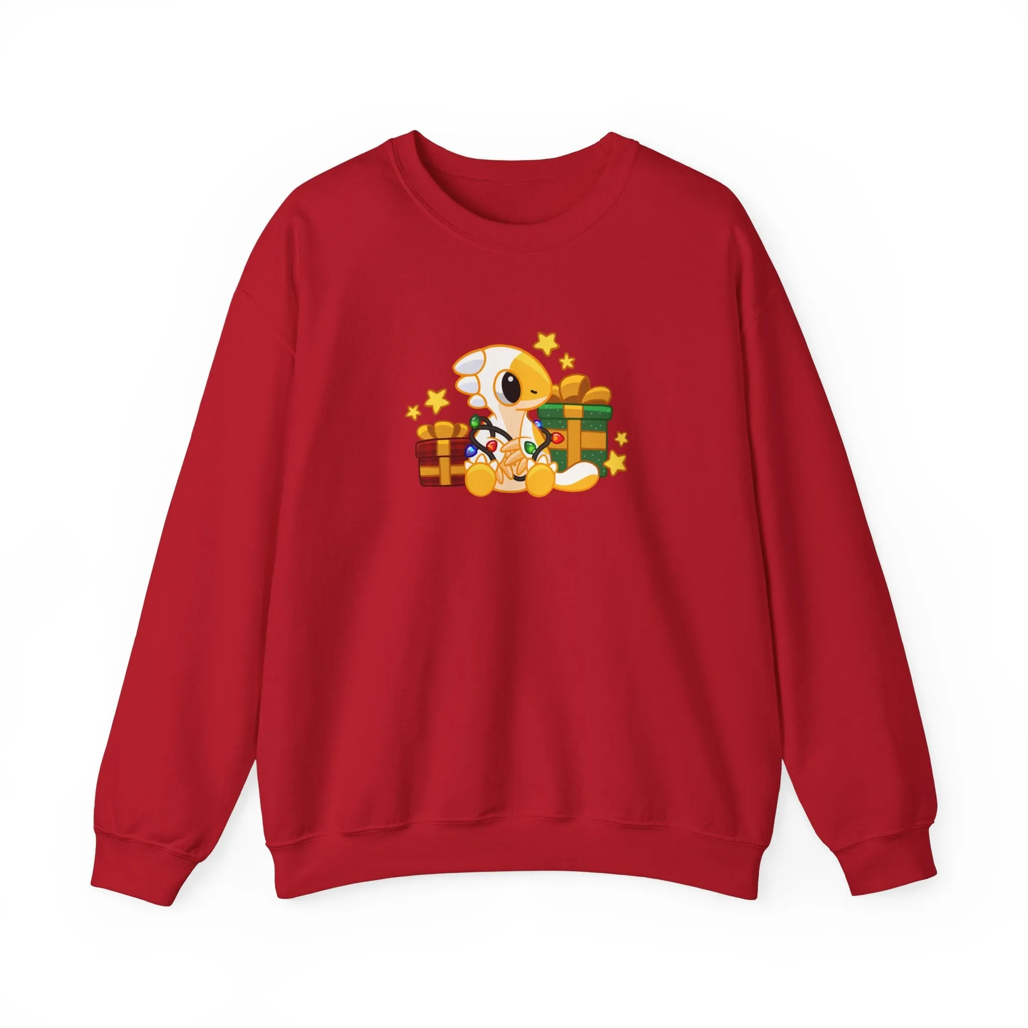 Limited Edition Scramble the Therizinosaurus Plushie Concept Art - Unisex Heavy Blend™ Crewneck Sweatshirt