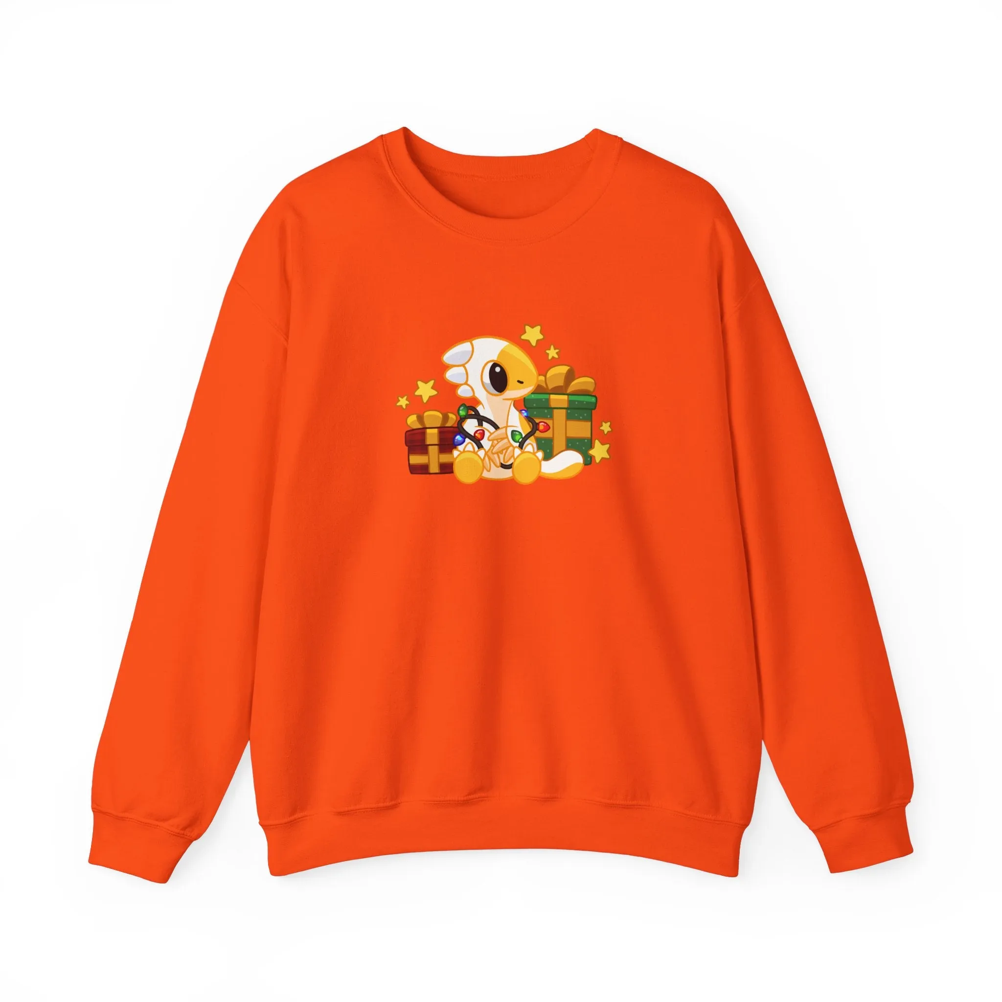 Limited Edition Scramble the Therizinosaurus Plushie Concept Art - Unisex Heavy Blend™ Crewneck Sweatshirt