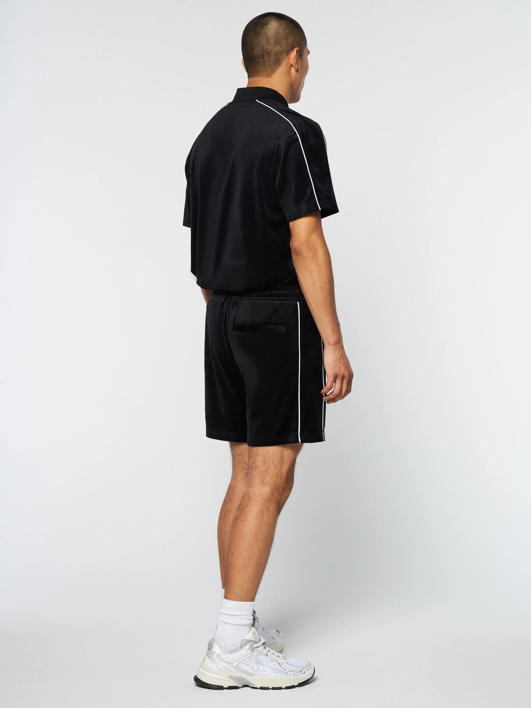 Lioni Velour Short Archivio- Black Beauty