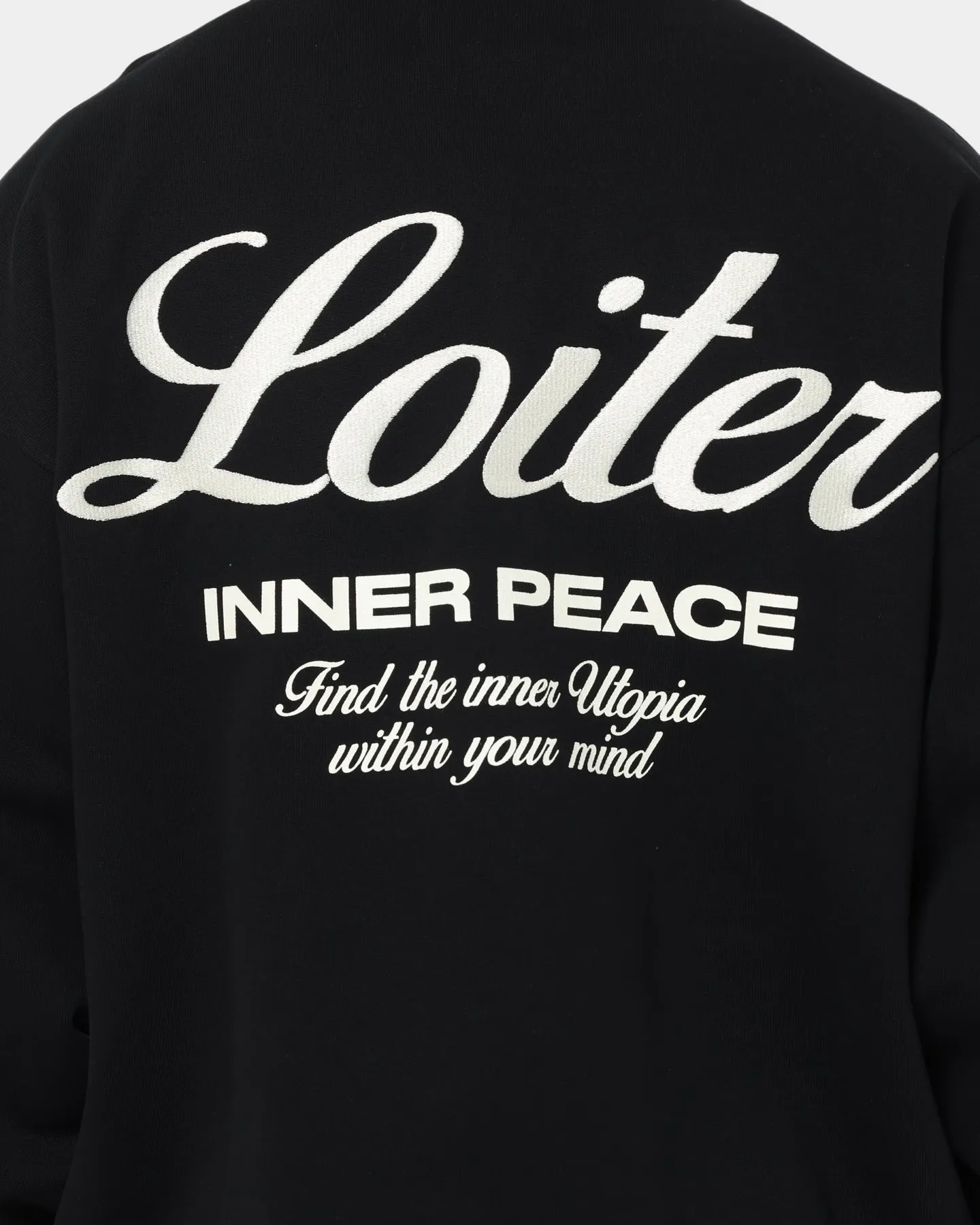 Loiter Aura Premium Crewneck Black