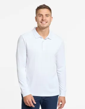 Long Sleeve Piqué Polo UPF 50  Recycled Fabric Collection