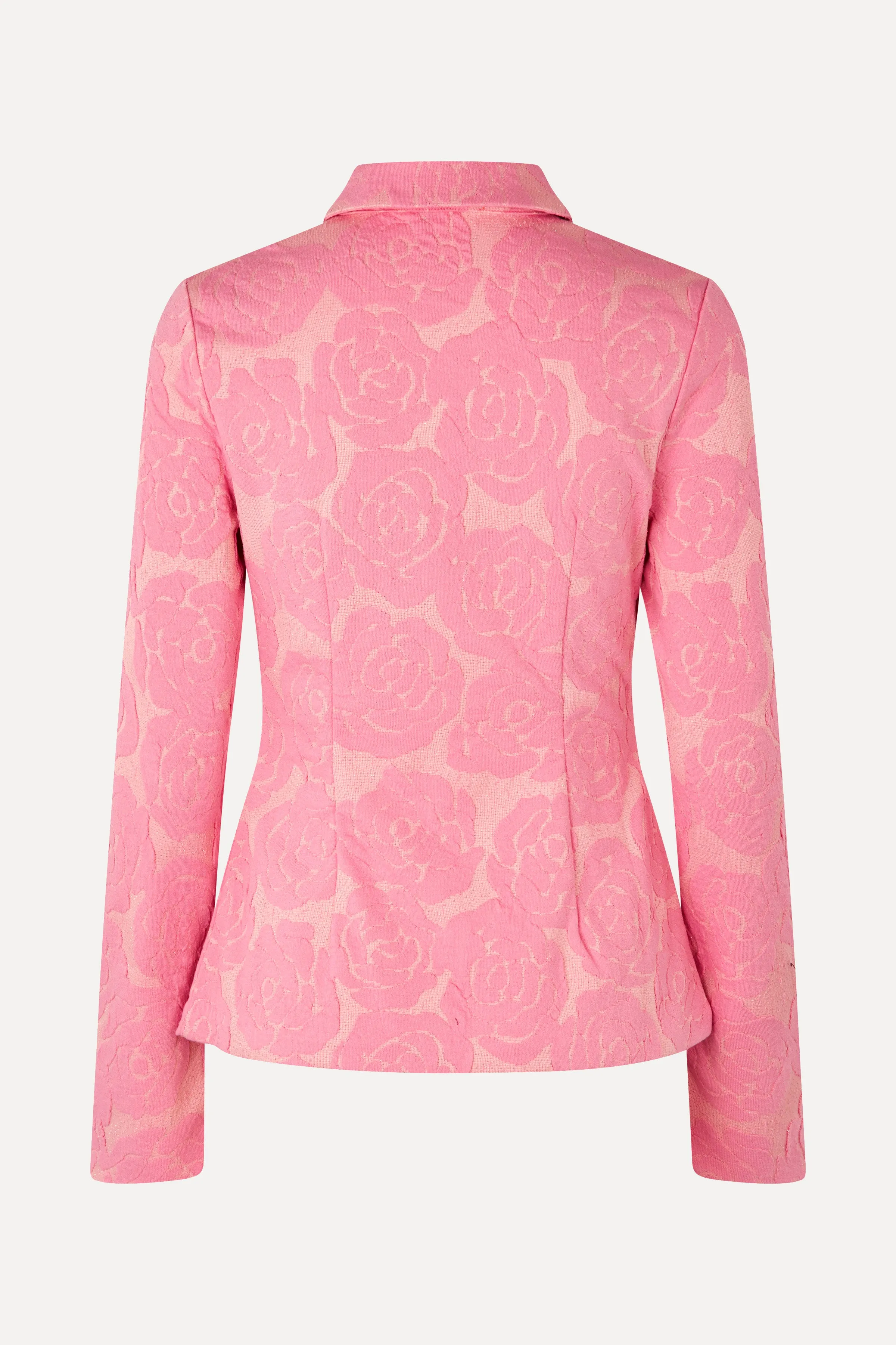 Long Sleeve Tailored Shirt - Rose Relief