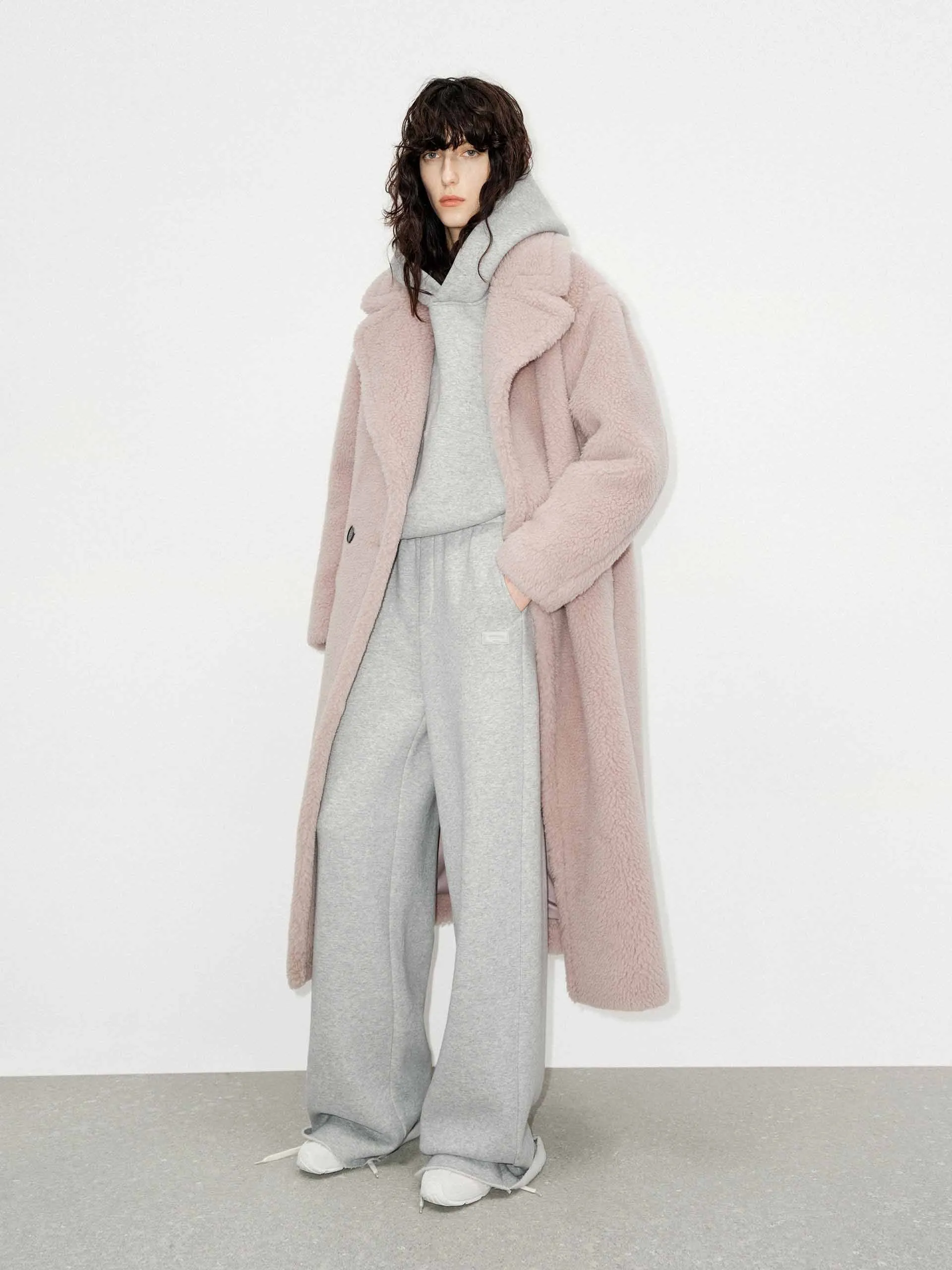 Longline Teddy Coat