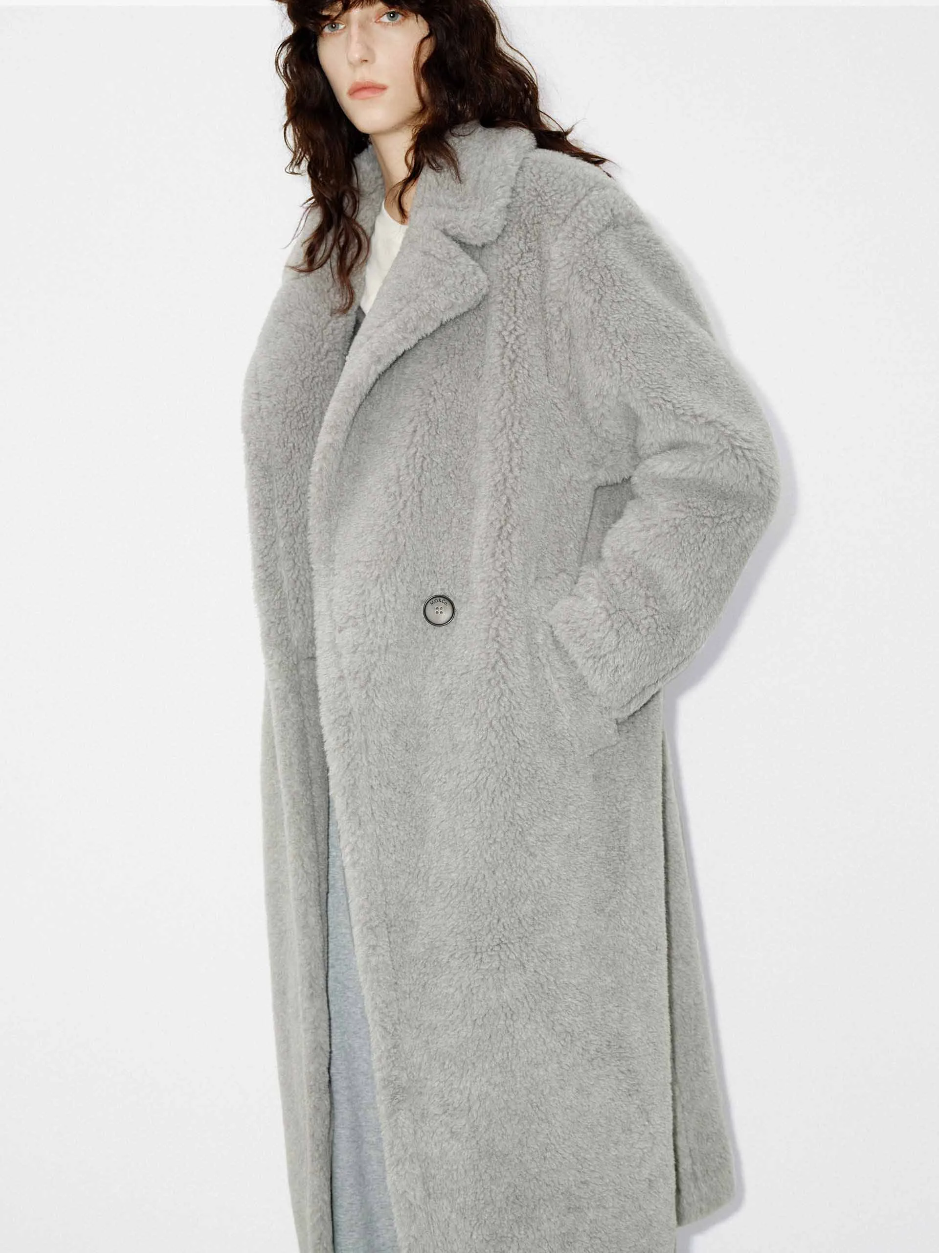 Longline Teddy Coat