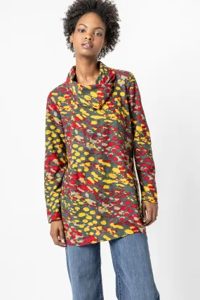 Masa Print Cowl Tunic