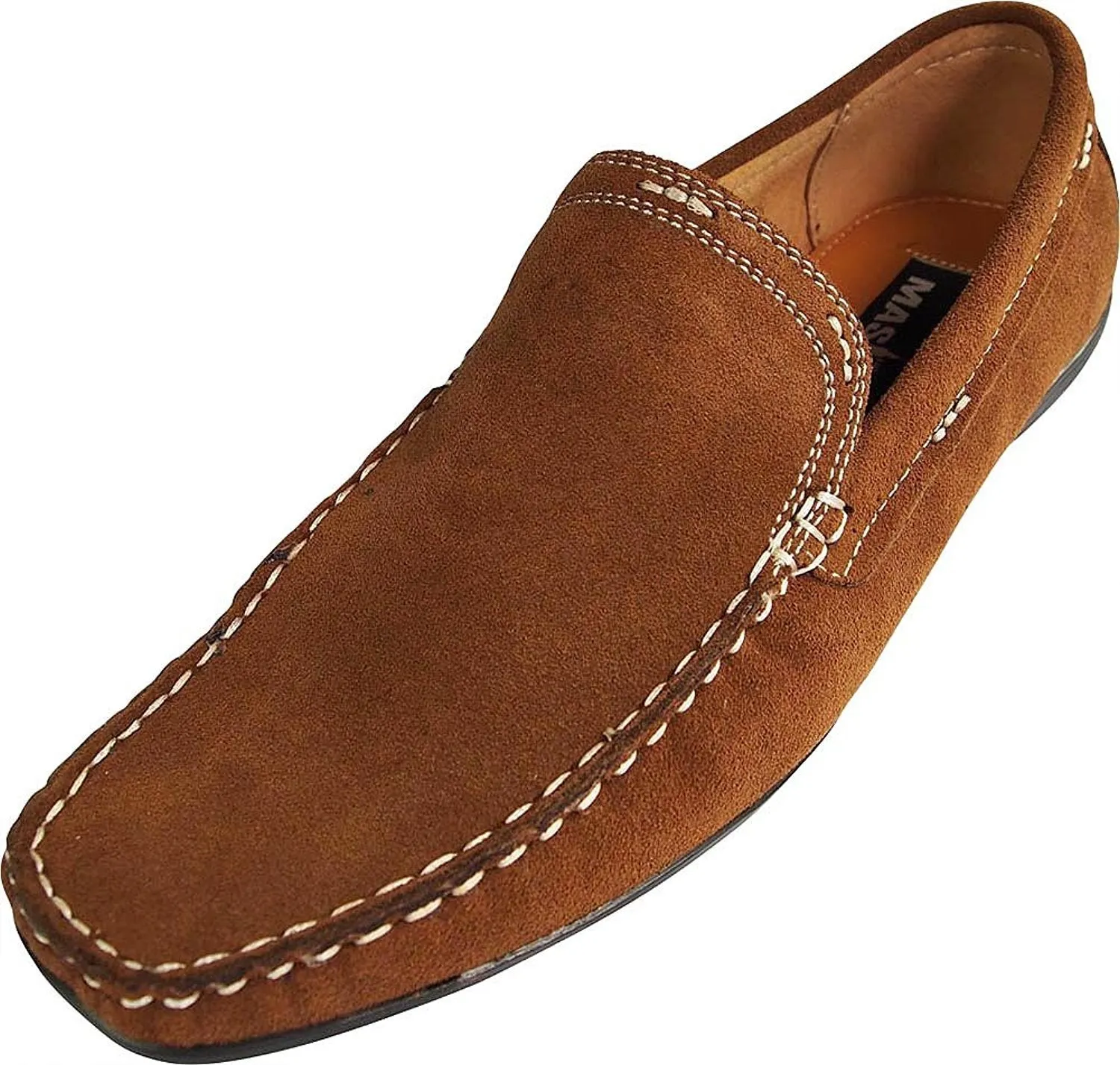 Masimo - Mens Slip On Casual Dress Suede Driving Moccasin