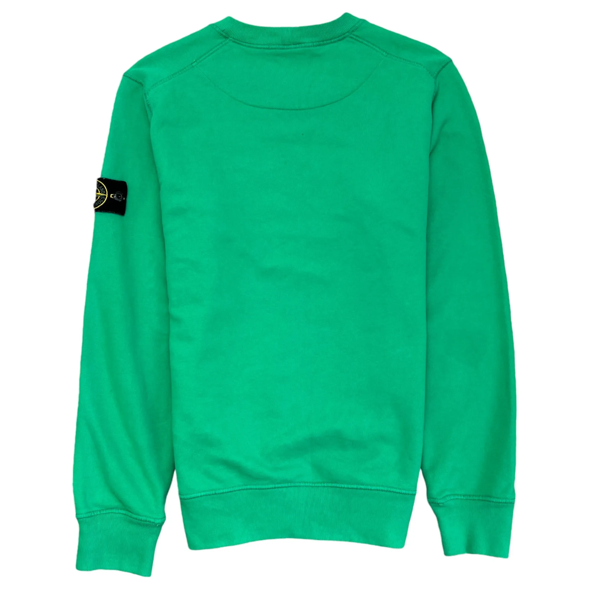 Men's Applique Logo Jumper Green Size M