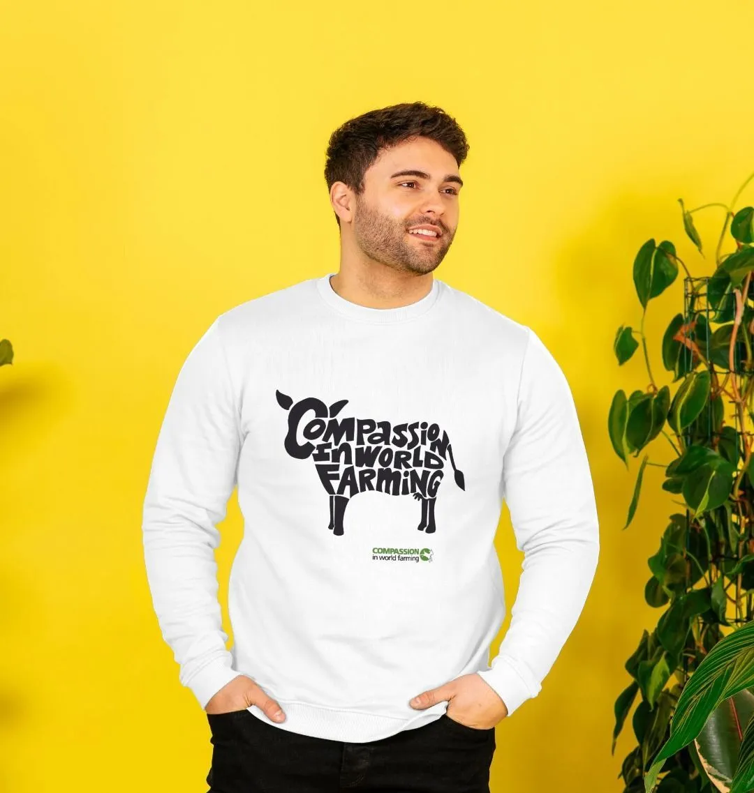 Men's Compassion Cow Jumper