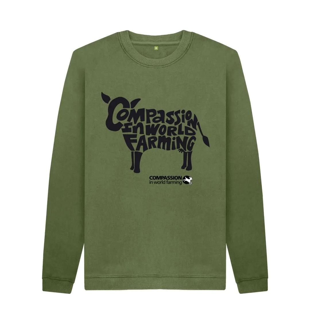 Men's Compassion Cow Jumper