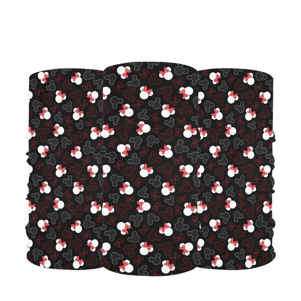 Mickey And Minnie Dots Multifunctional Headwear (Pack of 3)